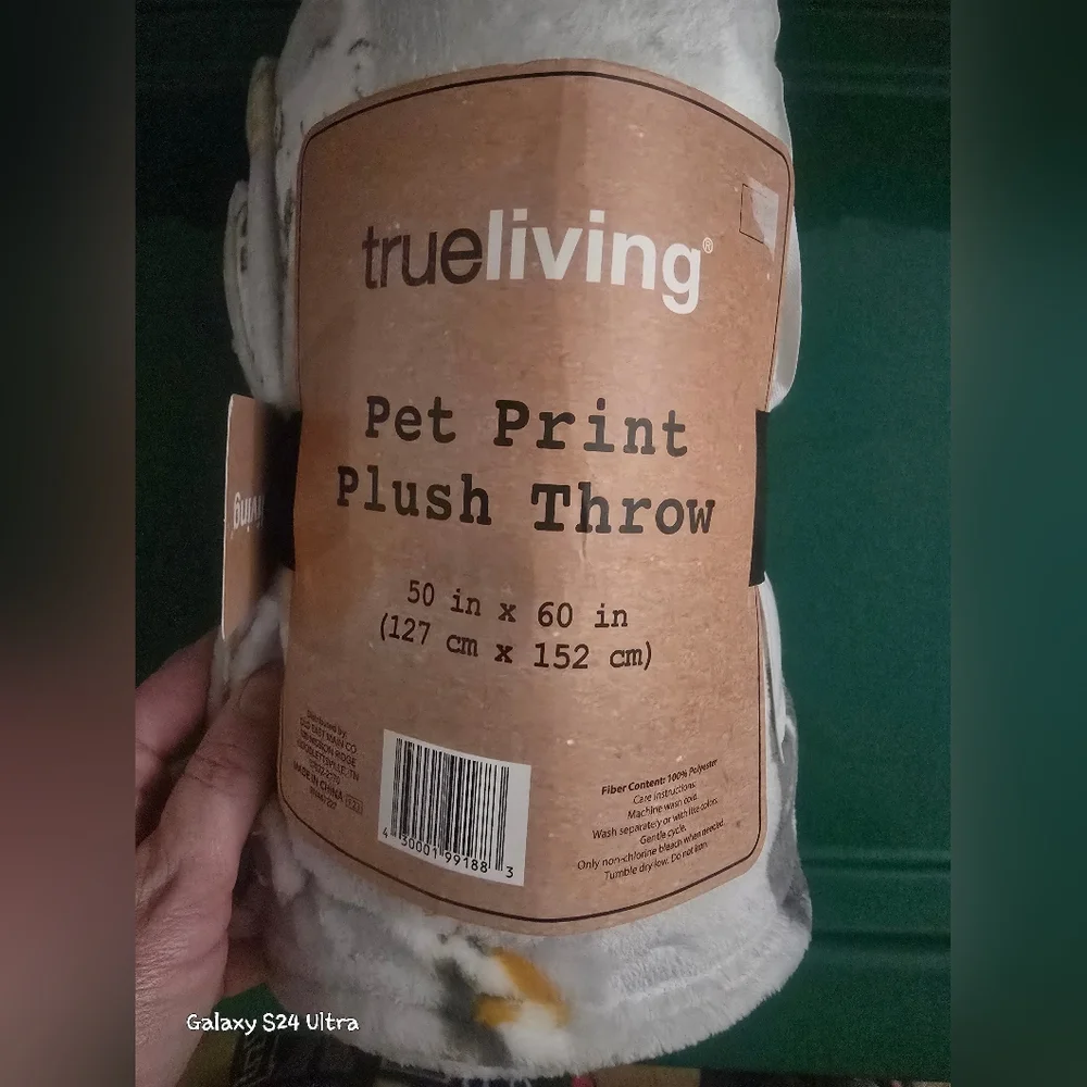 Cat Lover Plush Throw Blanket NWT 50"×60" - Picture 2 of 5